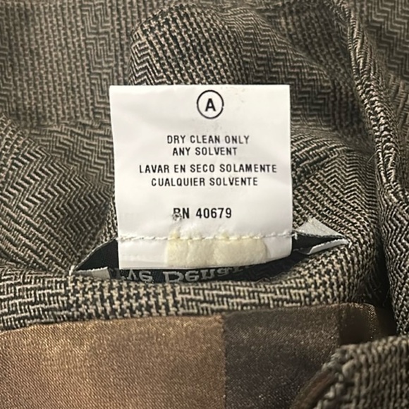 Vintage Wool Fitted Blazer Jacket Women Size 10 Preppy Office Casual Travel - Picture 7 of 8